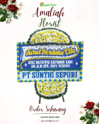 Papan Bunga Duka di Pancuran Dewa